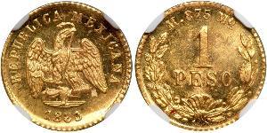 1 Peso Mexiko (1867 - ) Gold 