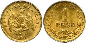 1 Peso Mexiko (1867 - ) Gold 