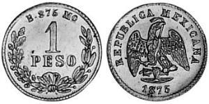 1 Peso Mexiko (1867 - ) Gold 