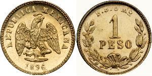 1 Peso Mexiko (1867 - ) Gold 