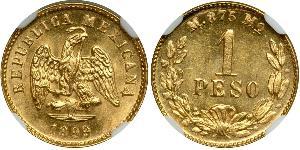 1 Peso Mexiko (1867 - ) Gold 