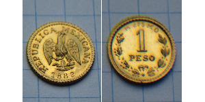 1 Peso Mexiko (1867 - ) Gold 