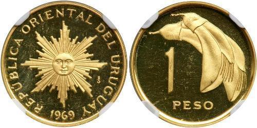 1 Peso Uruguay Gold 