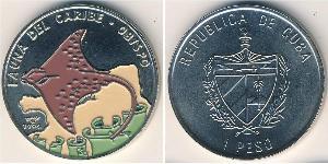 1 Peso Kuba Kupfer/Nickel 