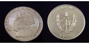 1 Peso Kuba Kupfer/Nickel 