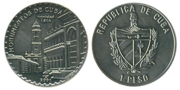 1 Peso Kuba Kupfer/Nickel 
