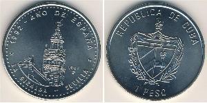 1 Peso Cuba Níquel/Cobre 