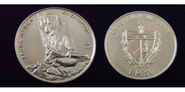 1 Peso Cuba Níquel/Cobre 