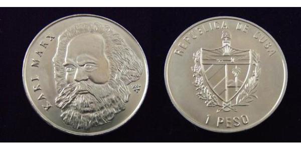 1 Peso Cuba Níquel/Cobre 
