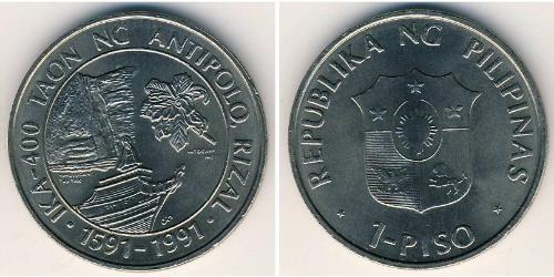 1 Peso Filipinas Níquel/Cobre 
