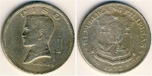 1 Peso Filipinas Níquel/Cobre/Zinc 