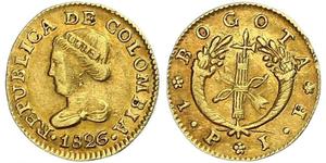 1 Peso Grande Colombie (1819 - 1831) Or 