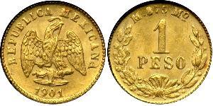 1 Peso Mexique (1867 - ) Or 