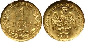 1 Peso Mexique (1867 - ) Or 
