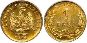 1 Peso Mexique (1867 - ) Or 