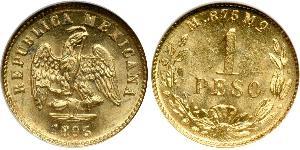 1 Peso Messico (1867 - ) Oro 