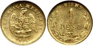 1 Peso Messico (1867 - ) Oro 