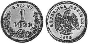 1 Peso Messico (1867 - ) Oro 