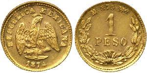 1 Peso Messico (1867 - ) Oro 