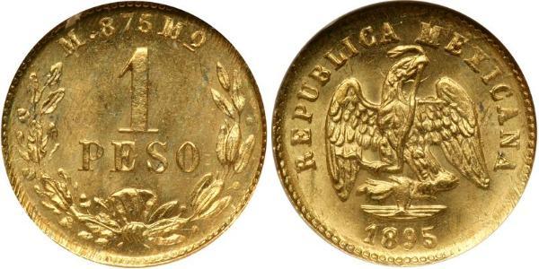 1 Peso Messico (1867 - ) Oro 