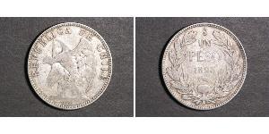 1 Peso Chile Plata 