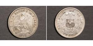 1 Peso Chile Plata 