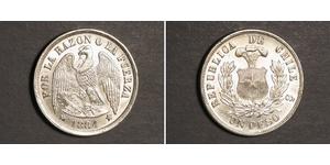 1 Peso Chile Plata 