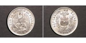 1 Peso Chile Plata 