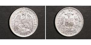 1 Peso Chile Plata 