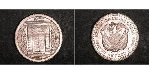 1 Peso Colombia Plata 