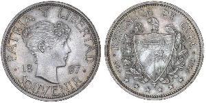 1 Peso Cuba Plata 