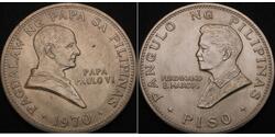 1 Peso Filipinas Plata 
