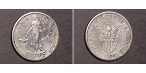 1 Peso Filipinas Plata 