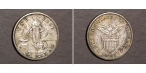 1 Peso Filipinas Plata 