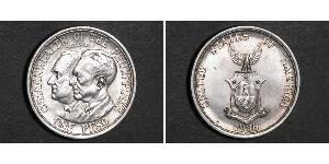 1 Peso Filipinas Plata 