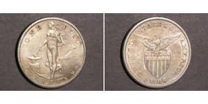1 Peso Filipinas Plata 