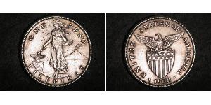 1 Peso Filipinas Plata 