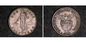 1 Peso Filipinas Plata 
