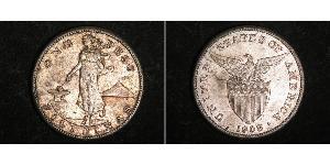 1 Peso Filipinas Plata 