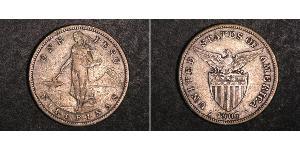 1 Peso Filipinas Plata 