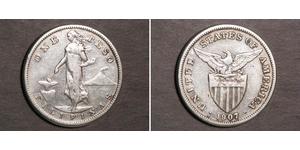 1 Peso Filipinas Plata 