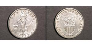 1 Peso Filipinas Plata 