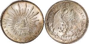 1 Peso México (1867 - ) Plata 