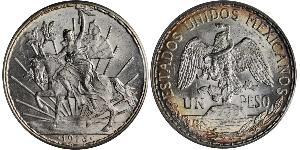 1 Peso México (1867 - ) Plata 
