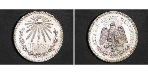 1 Peso México (1867 - ) Plata 