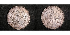 1 Peso México (1867 - ) Plata 