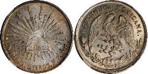 1 Peso México (1867 - ) Plata 
