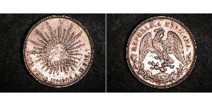1 Peso México (1867 - ) Plata 