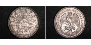 1 Peso México (1867 - ) Plata 