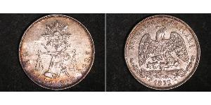 1 Peso México (1867 - ) Plata 